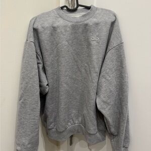 Alo Accolade Crewneck - Grey
